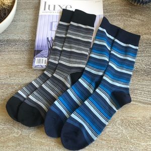 Men’s NWOT 2 Piece Stripy Sock Bundle